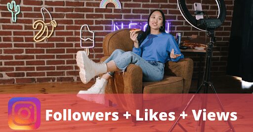 Instagram Followers+Likes+Views Package