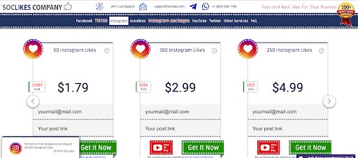 Best websites where you can buy Instagram Likes in 2022